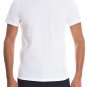 6-Pack, Premium Cotton Rich Men's Crew Neck T-Shirt Undershirt (Slim - Tight Fit). Wh