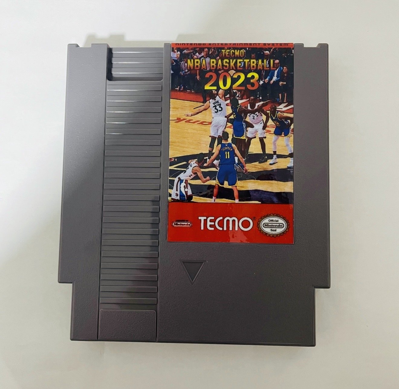 Tecmo NBA Basketball 2023 (NES) Nintendo Entertainment System