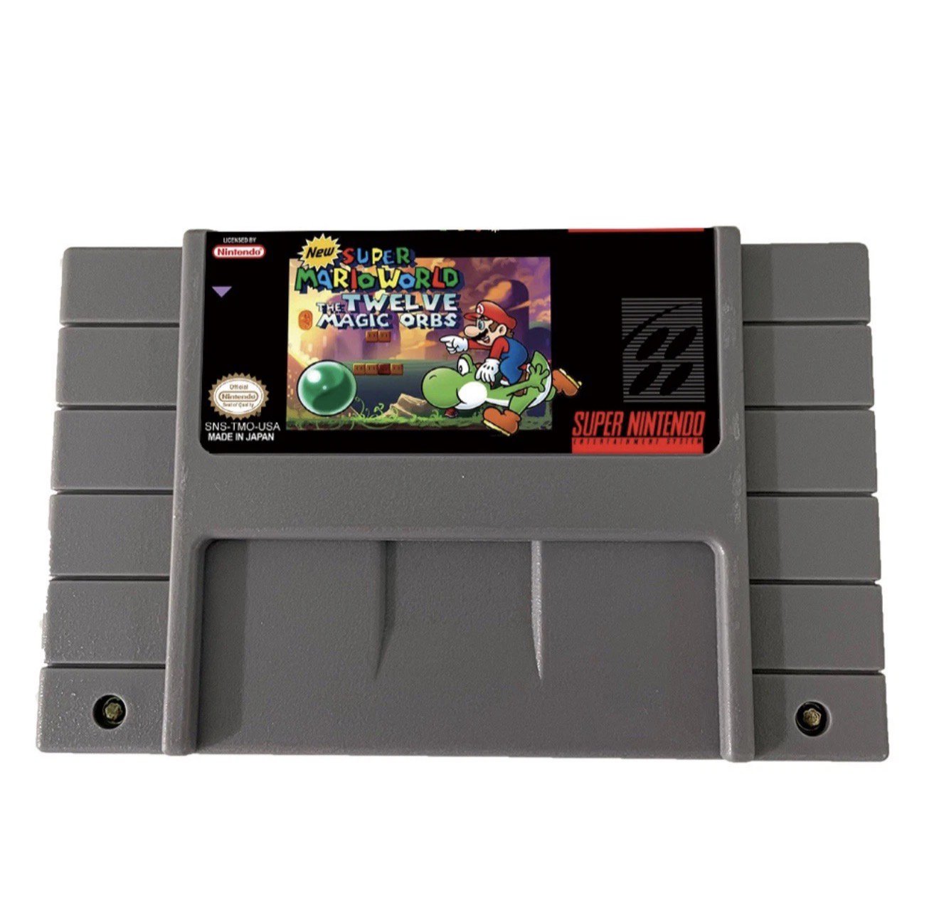 New Super Mario World 1: The Twelve Magic Orbs (SNES) Super Nintendo