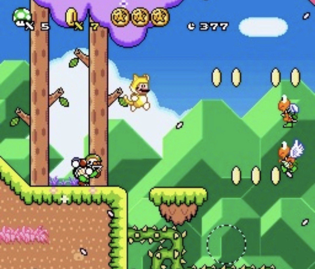 New Super Mario World 1: The Twelve Magic Orbs (SNES)