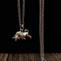S925 Sterling Silver Necklace year of the ox theme men and women's Necklace Set