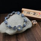 S925 Sterling Silver Bracelet cross men's bracelet fashion personality