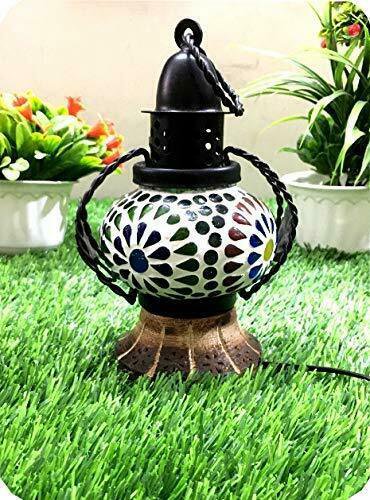 Lamp Electric Jaipuri Lamp Multicolor Table Lamp Hanging Home Decorative