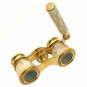 Brass Binocular With Handle Indian Beautiful Attractive For Home Office Decor