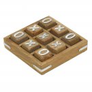 Indian Handmade Wooden Tic Toc Toe Board Game For Entertainment Unisex Game