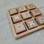 Indian Handmade Wooden Tic Toc Toe Board Game For Entertainment Unisex Game