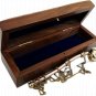 Brass Copper Whistle Chain With Wooden Box Collectible Gift