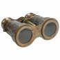 Brass Made Antique Binoculars With Leather Box Collectible Decoration Item