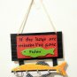 Wooden Key Holder Hooks Fish Style Wall Hanging Home Decorative