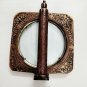 Brass Made Indian Magnifying Glass With Folding Style Feature Collectible Item