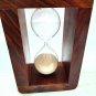 Wooden Frame Style Sand Timer 6 Inch Collectible Gift