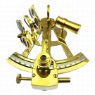 Brass Sextant Nautical Collectible Shinny Finish Collectible Gift