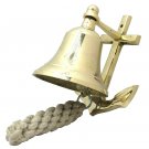 Brass Ship Anchor Door Bell Collectible Wall Hanging Decorative