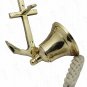 Brass Ship Anchor Door Bell Collectible Wall Hanging Decorative