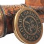 Brass Antique Attractive Telescope With Leather Box 14 Inch For Office Decor