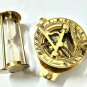 Brass Sundial Compass With Mini Sand Timer Brass Collectible Gift