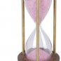 Antique Vintage Wooden Sand Timer Red Sand Collectible Gift 5"