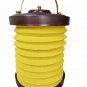 Handcrafted Iron Brass Cloth Folding Lamp Candle Lamp Hanging Home Decorative