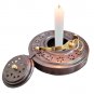 Handcrafted Iron Brass Cloth Folding Lamp Candle Lamp Hanging Home Decorative