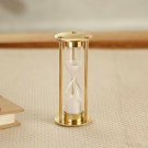 Brass Sand Timer Small Size Collectible Table Decor