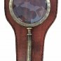 Brass Magnifying Glass With Leather Box For Desktop Decor Collectible Item