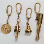 Beautiful Key Chains A Set Of 6 Made Of Brass For Key Decoration