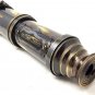 Antique style Brass folding Telescope with Leather Grey Cover Nautical Gift