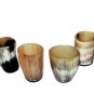 Set of 6 Horn Shot Glass Drinking Beer Viking Collectible Gifting Item