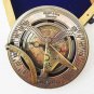 Gilbert & Sons London Brass Sundial Compass with Wooden Box