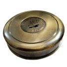 Antique Brass Nautical Poem Compass Collectible Gift 3"