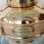 Set Of 2 Copper Brass Anchor Oil Lamp Vintage Hanging Table Decorative 14 "