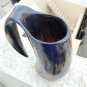 Antique Style Horn Mug wood base Collectible Beer mug Coffee mug Gift