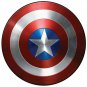 Metal Made Captain America Shield  full size with Leather Cover Gift