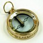 Brass Vintage Spencer & Co. London 1905 Nautical Compass Magnifying Glass Lens