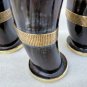 Set of 6 Horn Glass Drinking Beer Viking Style Brass Design on it Gift Purpose