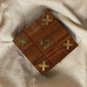 Indian Handmade Wooden Tic Tac Toe Box Game For Entertainment Unisex Game