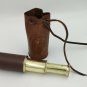 Pirates Nautical Brass Telescope With Leather Holder Potli marine Maritime Gift