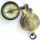 Brass Made Flip Out Compass nautical Style Unique Vintage Gift