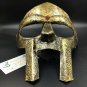 Antique European Sterling Golden Pattern MF Doom Mask Steel Roman Gladiator