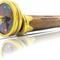 Brass Wood Kaleidoscope Double Wheel Brass Kaleidoscope Vintage Gift