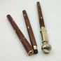 Brass Royal Head Style Handle Canes Wood Walking Stick 3 Part Open Easily