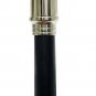 Brass Telescope Handle Nickel Finish Wood Walking stick cane 3 fold open