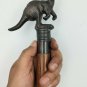 Metal Kangaroo Head Style Handle Canes Wood Walking Stick 3 Part Open Easily