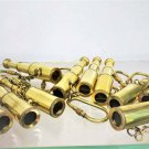 Brass Pocket Telescope Spyglass Key chain 3 inch Christmas Gift Lot of 10 Piece