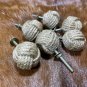 Jute Rope Door Knobs Drawer Pulls for Cabinets, Wardrobes & Kitchen Cupboards