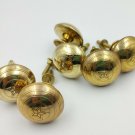 Set of 12 Brass Captain America Shield Style Drawer Knobs kids drawer Gift