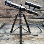 Antique Style Double Barrel Telescope With Brass Tripod Stand handmade