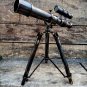 Antique Style Double Barrel Telescope With Brass Tripod Stand handmade