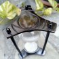 Brass Black Sand Timer White Sand Hourglass Collectible Nautical Gift