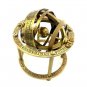 Antique Brass Engraved Armillary Sphere Astrolabe Maritime Nautical Collectible